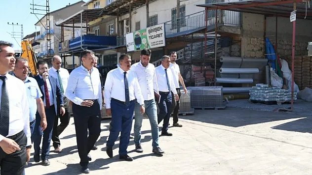 Kozluca Mahallesindeki hizmet ve yatırımlar yerinde incelendi