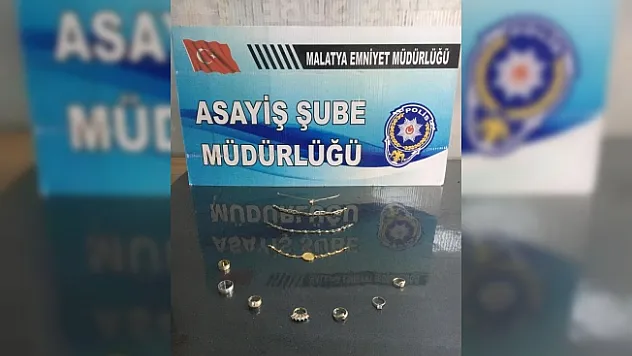 3 ilde 4 hırsızlık yapan şahıs Malatya'da yakalandı