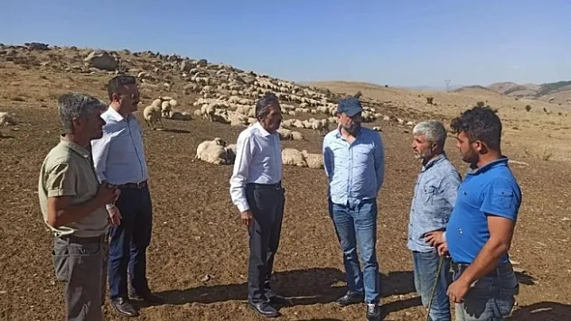 Arapgir'deki yetiştiricilerin sorunlarını dinlediler