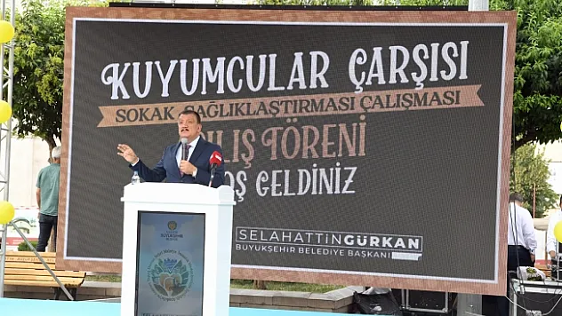 Kuyumcular Çarşısı nezih bir mekânda hizmet verecek