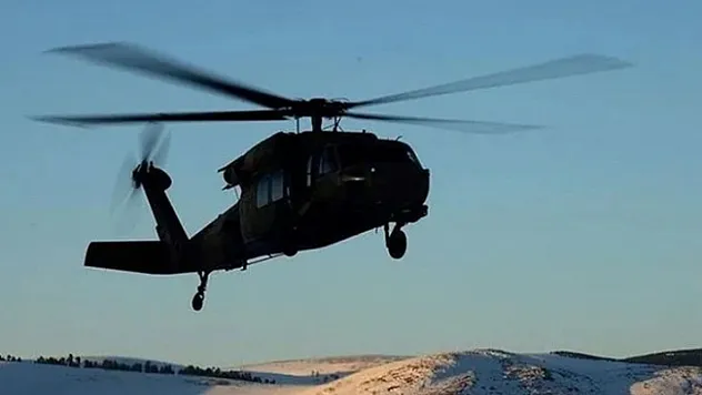 Pençe Kilit Harekat bölgesinde kaza kırıma uğrayan helikopterde 1 asker şehit düştü