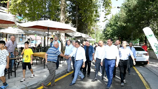 Tüfenkci ile Gürkan, Gündüzbey Mahallesi'ni ziyaret etti