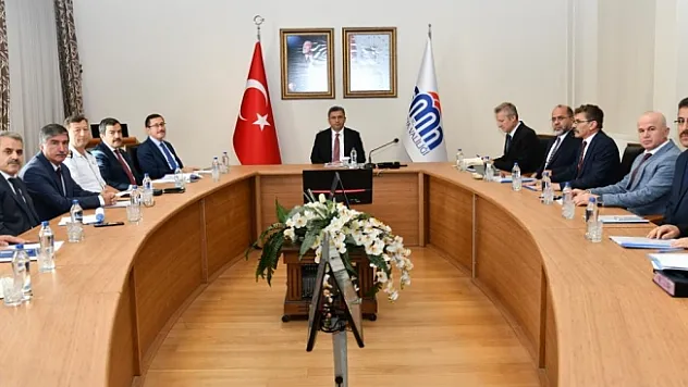 Üniversitelerde huzur ve güven toplantısı