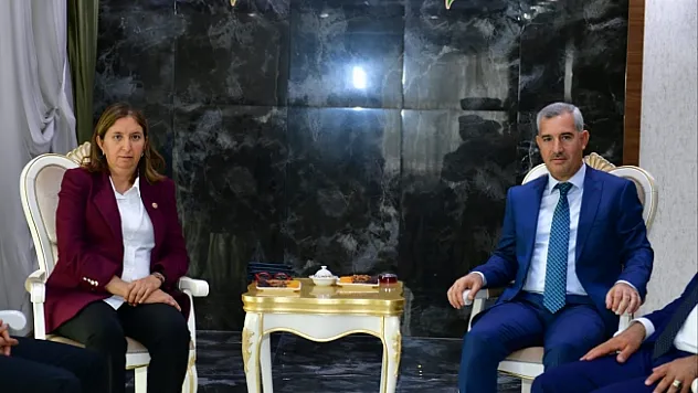 Çınar, Ak Parti Sivas Milletvekili Ekinci'yi misafir etti