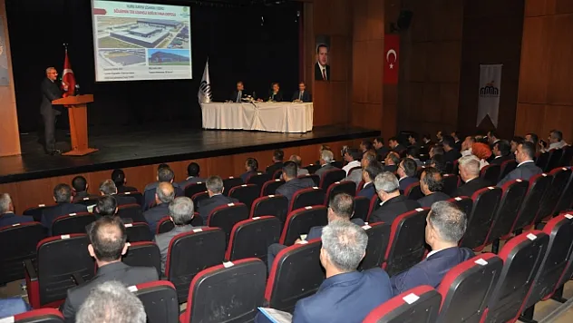 Malatya'da devam eden yatırımlar masaya yatırıldı