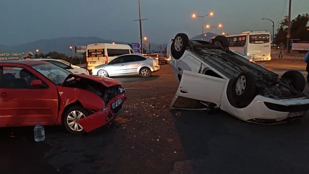 Malatya'da iki otomobil çarpıştı: 1 yaralı