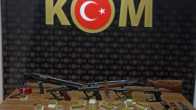 Malatya'da silah ticaretine büyük darbe: 8 tutuklama