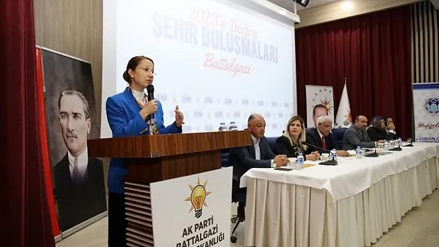 Milletvekili Bakbak, AK Parti Battalgazi İlçe Teşkilatıyla buluştu