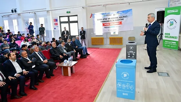 Lise öğrencilerine çevre eğitimi