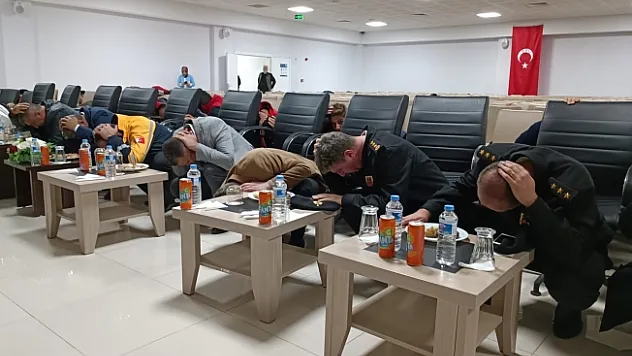 Malatya'da 'Çök Kapan Tutun' tatbikatı
