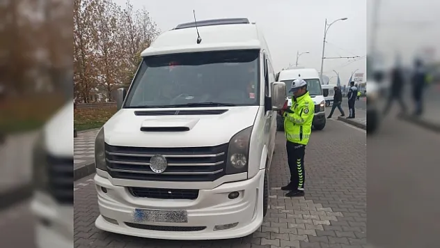 Malatya'da okul servislerine sıkı denetim
