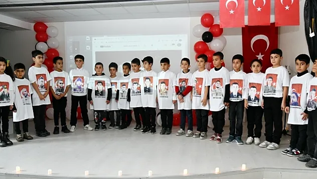 Malatya'da şehitlere vefa