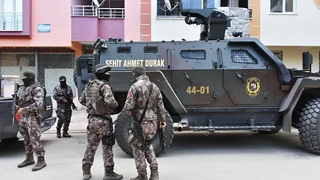 Malatya'daki &quotGirdap&quot operasyonunda 4 gözaltı
