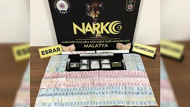 Malatya'daki uyuşturucu operasyonunda 9 tutuklama