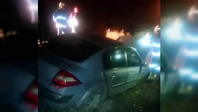 Otomobil şarampole devrildi: 3 yaralı