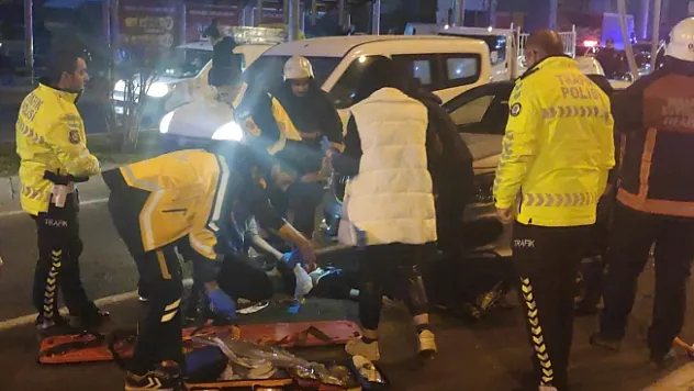 Yolun karşısına geçerken otomobilin çarptığı çocuk ağır yaralandı