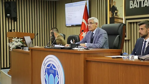 Battalgazi Belediye meclisinde 8 madde görüşüldü