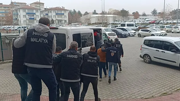 Malatya'da zehir tacirlerine darbe üstüne darbe