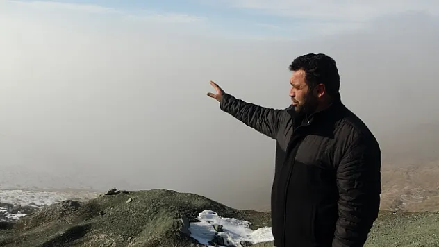 Malatya'ya sis çöktü