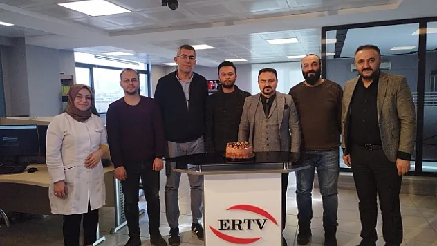 Şahin'den ERTV'ye Gazeteciler Günü ziyareti