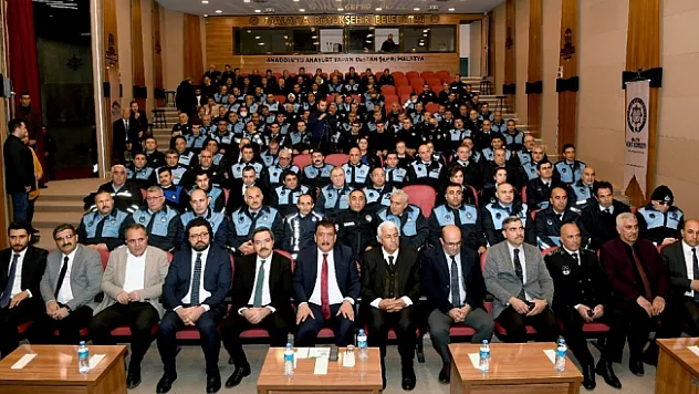 Zabıta Akademisi sona erdi