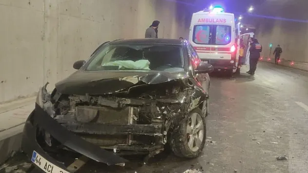 Malatya'da trafik kazası: 1 yaralı