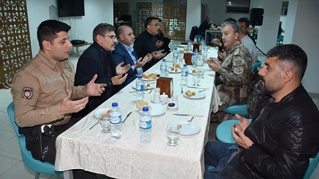 Emniyet Genel Müdürü Aktaş ilk iftarını Malatya'da açtı