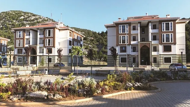 İki ilçenin afet konutları ihalesi yapıldı