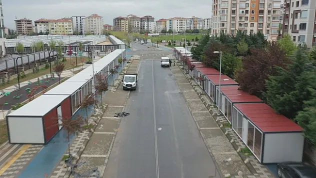 Yeşilyurt'ta geçici iş yerlerinin kurulumu tamamlandı