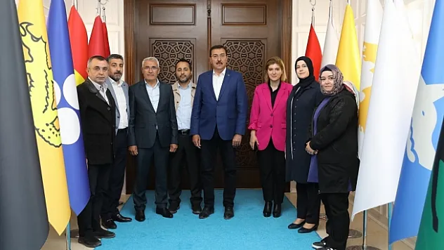 AK Parti'den Başkan Güder'e teşekkür ziyareti