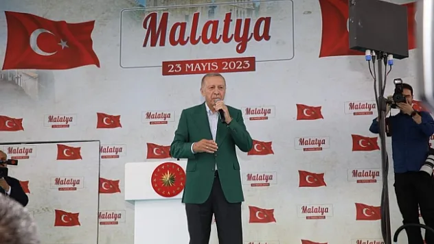 Cumhurbaşkanı Recep Tayyip Erdoğan Malatya'da