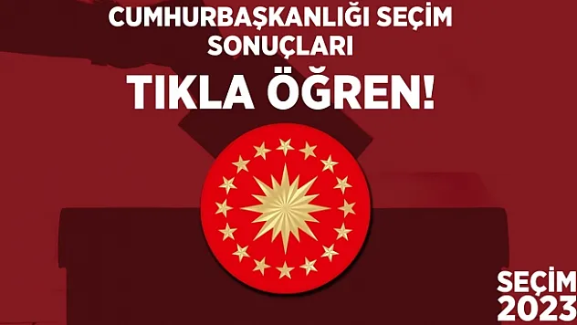 Cumhurbaşkanlığı seçim sonuçları