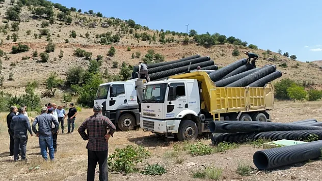 Depremin vurduğu Doğanşehir'de yaralar sarılıyor