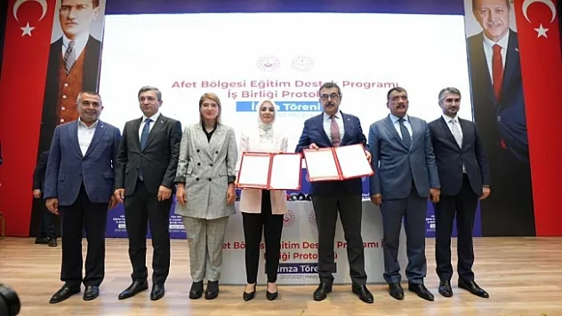İki bakanlık arasında deprem bölgesi için iş birliği protokolü imzalandı
