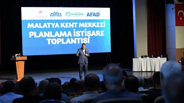 Malatya'nın kent merkezi için hazırlanan proje görücüye çıktı