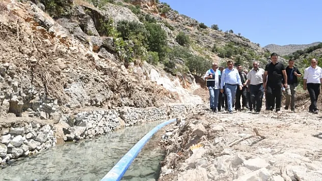 Melet Deresi ile 3 ilçede su sıkıntısı çözülecek