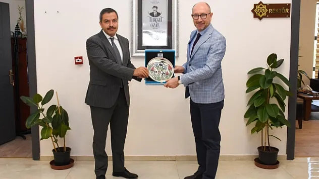 Rektör Erdal, MTÜ'ye geçmiş olsun dileklerini iletti