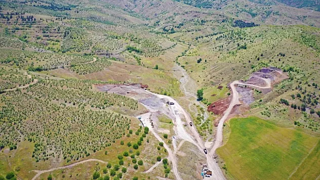 Yenice Barajı'nda çalışmalar devam ediyor
