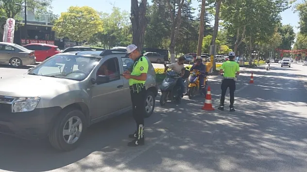 Malatya'da trafiğe sıkı denetim