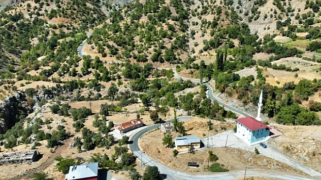 Büyükşehir'in Pütürge'de asfalt çalışmaları sürüyor