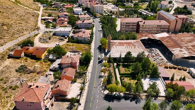 Darende'de altyapı çalışmaları sürüyor