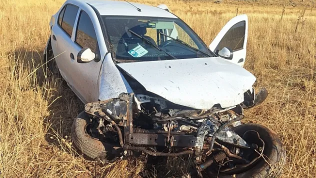 Malatya'da otomobil takla attı: 1 yaralı