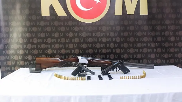 Malatya'da silah kaçakçılığı operasyonu: 4 gözaltı