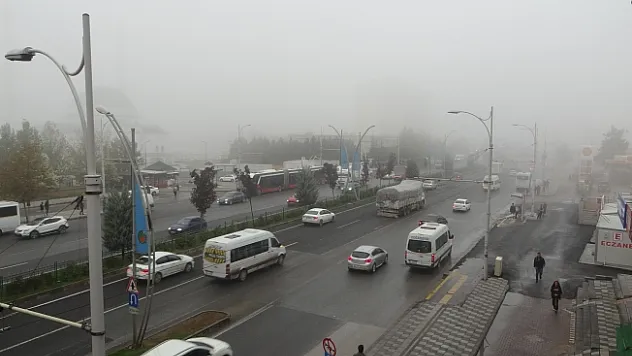 Malatya'da sis etkili oluyor