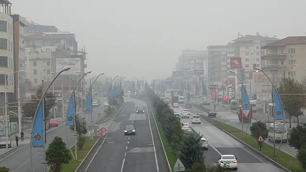 Malatya'da sağanak ile sis etkili oluyor