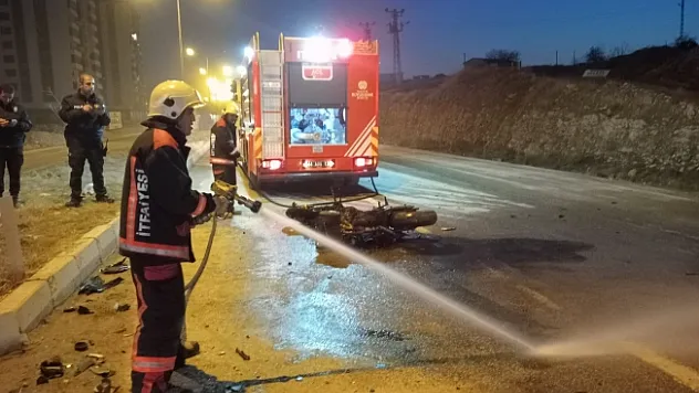 Malatya'da pikap ile motosiklet çarpıştı: 2 yaralı
