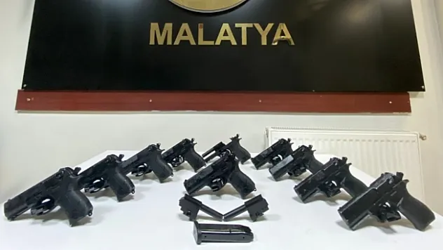 Malatya'da silah kaçakçılığı: 2 gözaltı