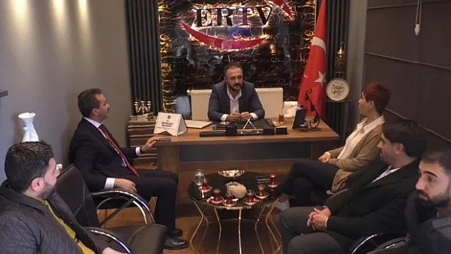 Okyay'dan ERTV'ye ziyaret! Önemli mesajlar verildi...