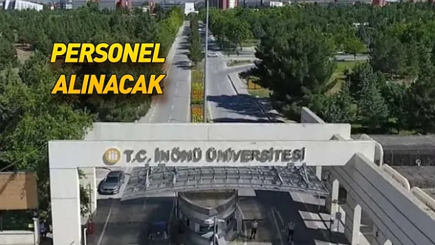 İnönü Üniversitesi'ne 273 personel alınacak