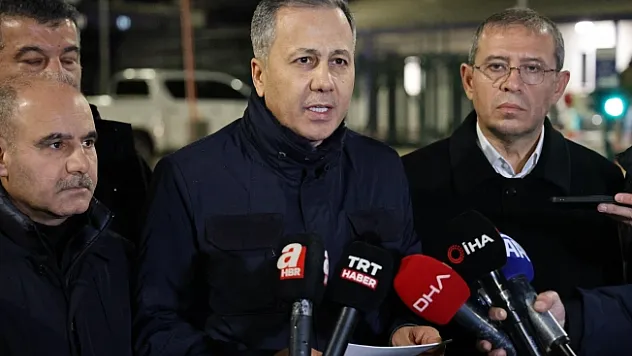 Yerlikaya: Kayan kütlenin hacmi 10 milyon metreküp